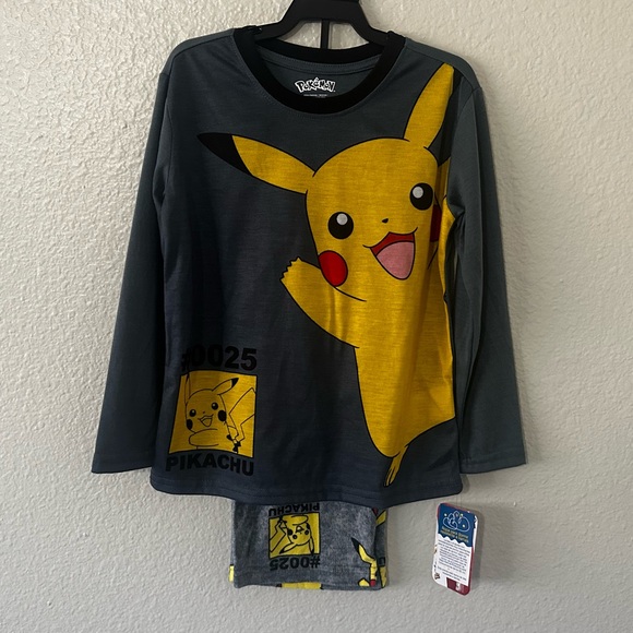 Pokemon Other - Pokémon | NWT Little Boys 2 Piece Pikachu Character Pajama Set Size 4/5